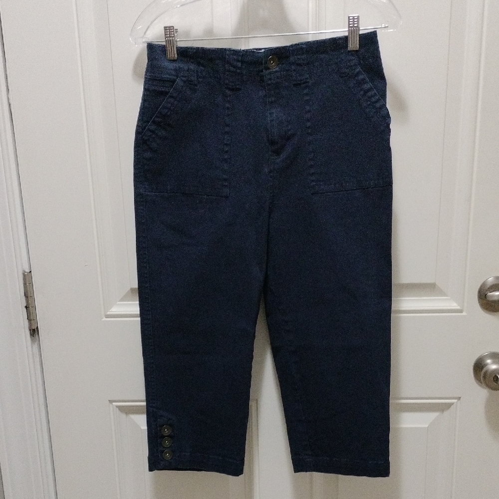 Christopher & Banks Navy Capris